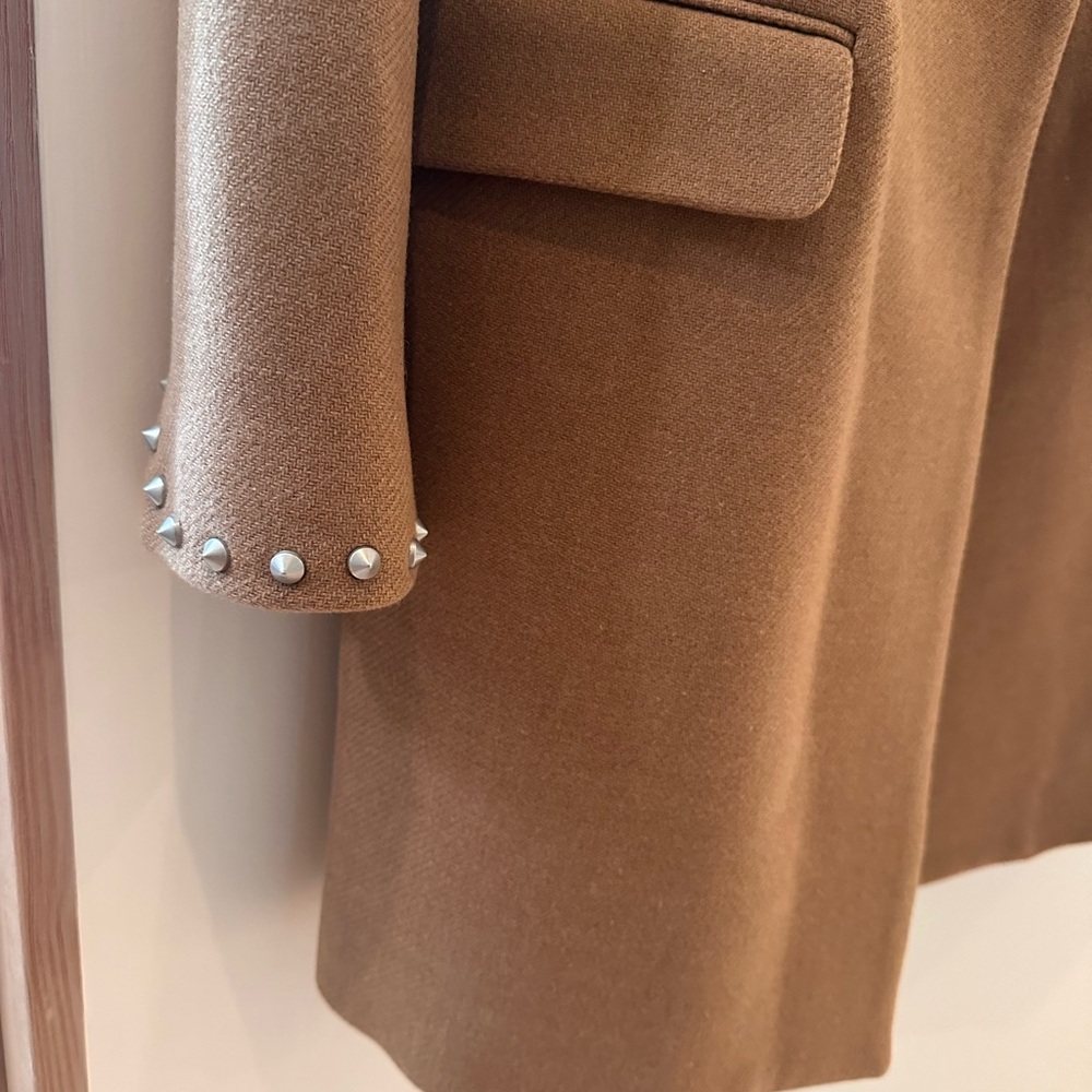 New Zadig wool blend over coat with studs - Picture 6 of 13